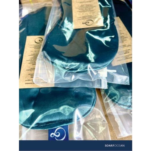 Smaragdzöld Szatén Szemmaszk - Smaragd Világ